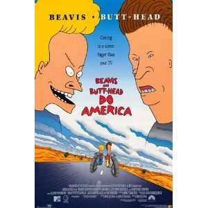  Beavis & Butt head Do America 23x35 Poster
