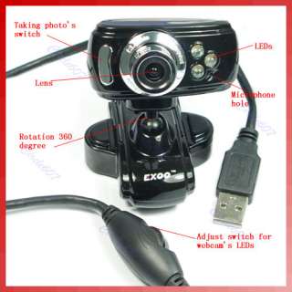 Ultra HD Digital Video PC USB 5.0M Pixel Webcam Camera  