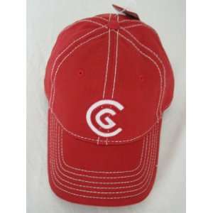  Cleveland Contrast Stitch Hat Cap Red NEW Sports 
