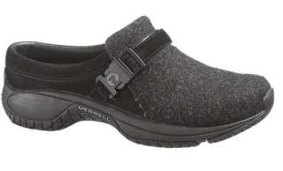 WOMENS MERRELL ENCORE GROOVE WOOL SLIDES CASUAL NEW IN BOX CLOGS 