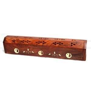 Ying Yang Wood Incense Box Burner 12L (2 pieces)
