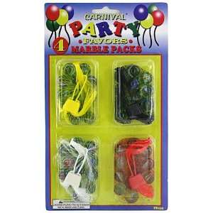  24 Packs of 4 Party Favor Marble Bags: Home & Kitchen