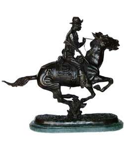 Trooper of the Plains Bronze Remington Statue  