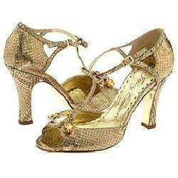 Juicy Couture Cameron Gold Glitter Snake Print Pumps/Heels  Overstock 