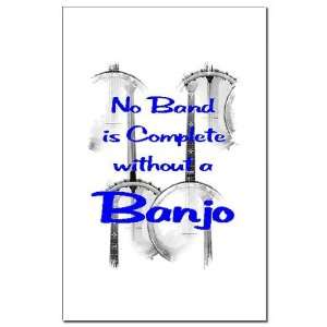  Banjo Music Mini Poster Print by  Patio, Lawn 