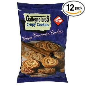 Oxygen Gattengo Cinnamon Cookies, 8.75 Ounce (Pack of 12)  