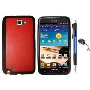  Trim With Red Design Protector Cover Case for Samsung Galaxy Note 
