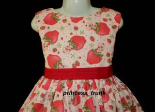 princess_trunk Strawberry Shortcake on Pink Dress Cust  