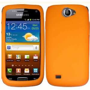  Orange Silicone Jelly Skin Case Cover for Samsung Exhibit 