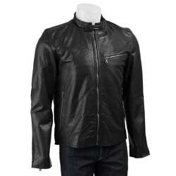 Kenneth Cole New York Mens Leather Jacket  Overstock