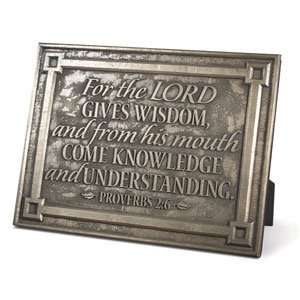   Wall Plaque With Raised Scripture Proverbs 26 LCP
