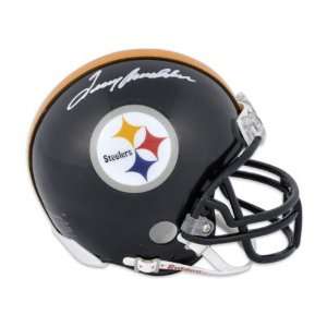   Pittsburgh Steelers Autographed Mini Helmet: Sports & Outdoors