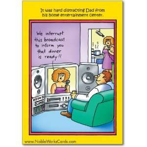  Funny Fathers Day Card We Interrupt Humor Greeting Stan 