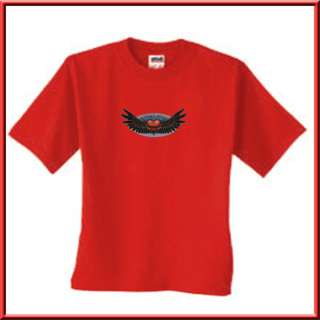 Asphalt Angel Cool Heart Wings Shirts S XL,2X,3X,4X,5X  