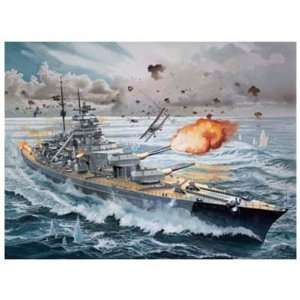  Revell 1350 Battleship Bismarck Toys & Games