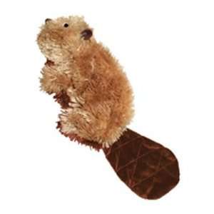  Kong Plush Squeaker Beaver Dog Toy   Large: Pet Supplies