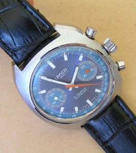 LANCO Valjoux 7733 CHRONOGRAPH Swiss Gents Big Wrist Watch  