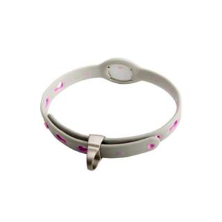 Fydo solid gray pink water resistant dog collar S  