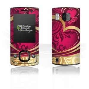   Skins for Nokia 6700 Slide   Heart of Gold Design Folie Electronics