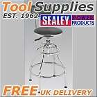 SEALEY SCR14   Workshop Stool Pneumatic with Adjustable Height Swivel 
