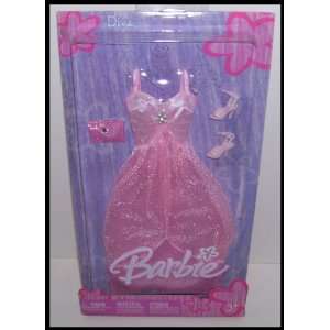 Diva Barbie Doll Pink Gown Clothing Set: Toys & Games