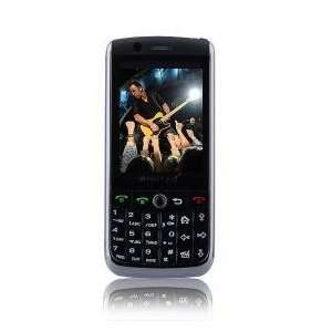 K88 Dual Card Dual Camera Quad Band TV Touch Screen Cell Phone Black 
