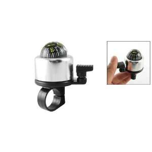  Como Front Mounted Compass Bell Silvery Black for Bike 