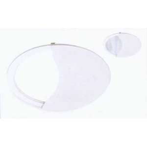  Eight Inch Scoop Wall Washer In White