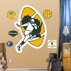  Green Bay Packers Classic Logo Wall Decal: Home & Kitchen