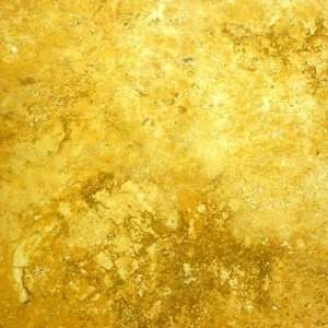   Cerdomus Thapsos 18 x 18 Rectified Gold Ceramic Tile: Home Improvement