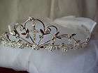 Catholic Wedding ♥Flower Girl Bridal Headpiece,Tiara with veil for 