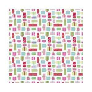    Happy Holidays Accent Paper 12X12 All Wrapped Up 