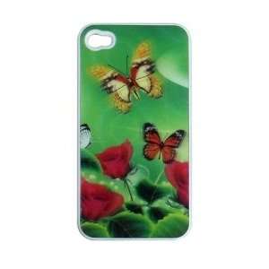  3D Butterfly in Flight iPhone Cover for 4G: Cell Phones 
