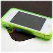 Neon Green Soft TPU Silicone Gel Skin Case iPhone 4 4G  