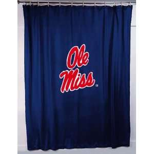  Ole Miss Rebels Shower Curtain