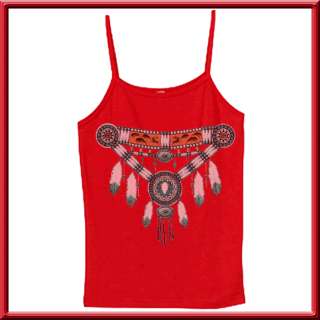 Native American Turquoise Feathers WOMENS SHIRT S 2X,3X  