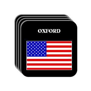  US Flag   Oxford, Ohio (OH) Set of 4 Mini Mousepad 