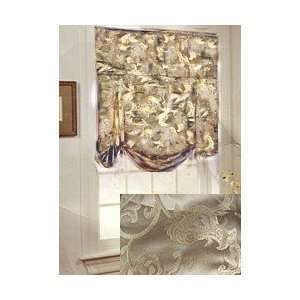 JC Penney Jacquard Balloon Shade West Park Ivory 63L:  Home 