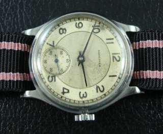 NICE LONGINES MILITARY FROM 1940S ORIGINAL DIAL  