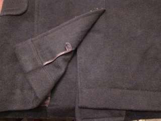   Mens 100% Cashmere Union Made Over Trench Coat Jacket Sz M  