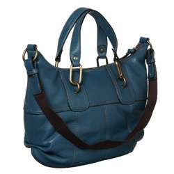 Tommy Hilfiger Reade Pebbled Leather Tote Bag  Overstock