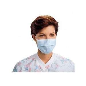  Face Mask  Non Woven, 3 Ply with Ear Loop. White 5x4 