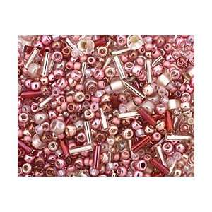    TOHO Hime Pink Seed Bead Mix Seed Beads: Arts, Crafts & Sewing