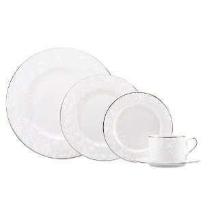   Porcelain Lace 5 Pc Place Setting(s) W/ Bonus Soup