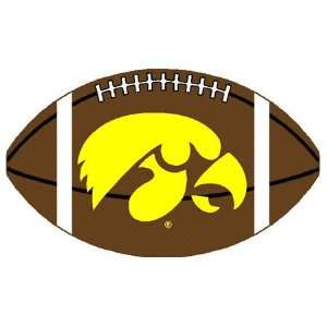  Iowa Hawkeyes Football Rug