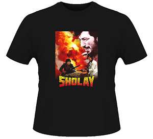 Sholay Bollywood Movie India T Shirt  