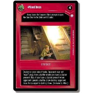  Star Wars CCG Endor Uncommon Pinned Down Toys & Games