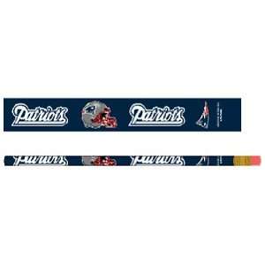  NFL New England Patriots 6 Pencil Pack *SALE*: Sports 