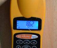 60ft Ultrasonic Tape Digital Measure With Laser Pointer  