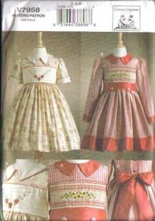 Vogue Sewing Pattern Little Girls Dress ~ Free Shipping ~ Your Choice 